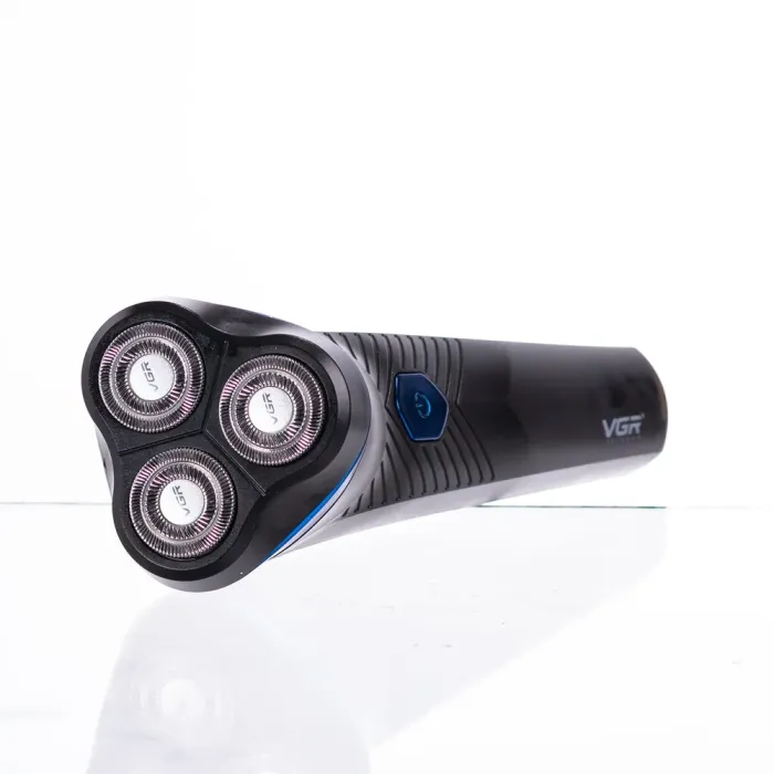 Електробритва для чоловіків роторна для вологого та сухого гоління з дисплеєм VGR V-314 (HP-V-314) - зображення 5