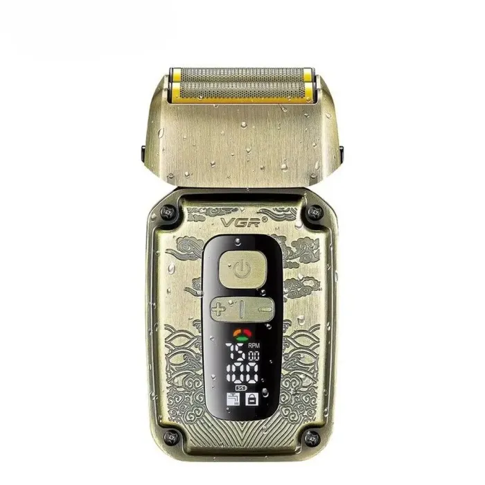 Електрична бритва VGR акумуляторна електробритва для чоловіків із двома голками для гоління (HP-V-337) - зображення 1