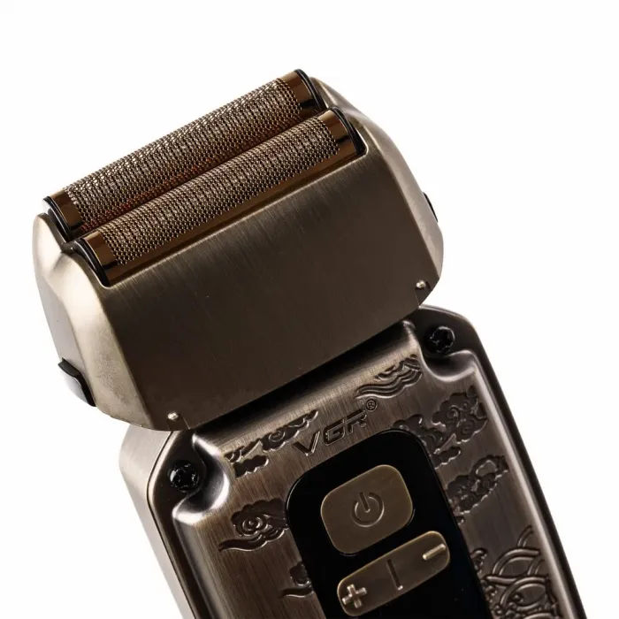 Електрична бритва VGR акумуляторна електробритва для чоловіків із двома голками для гоління (HP-V-337) - зображення 6