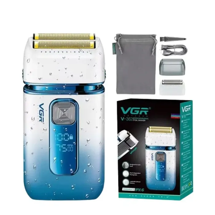 Акумуляторна електрична бритва VGR Акумуляторна електрична портативна бритва VGR (HP-V-362-W) - зображення 2