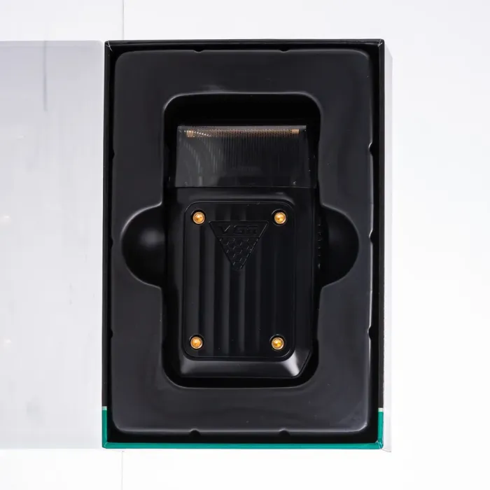 Електробритва чоловіча шейвер з подвійним лезом та LED-дисплеєм VGR V-363 (HP-V-363) - зображення 9