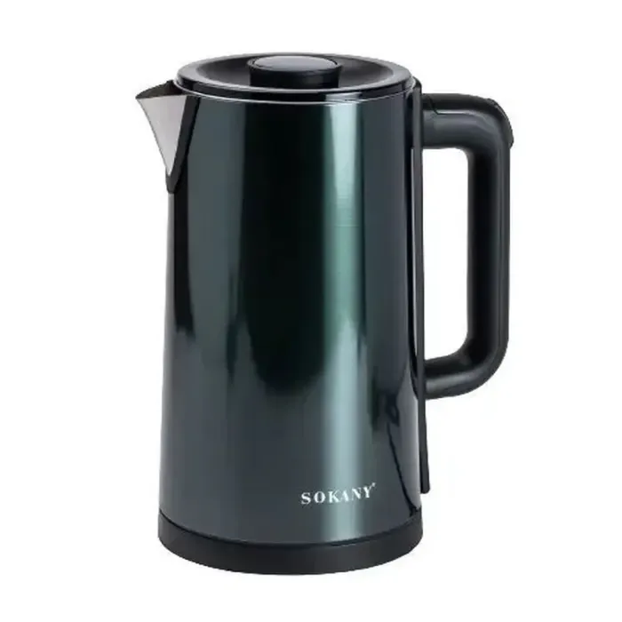 Чайник електричний Sokany SK-09018GR 3л зелений (SK-09018GR) - зображення 1