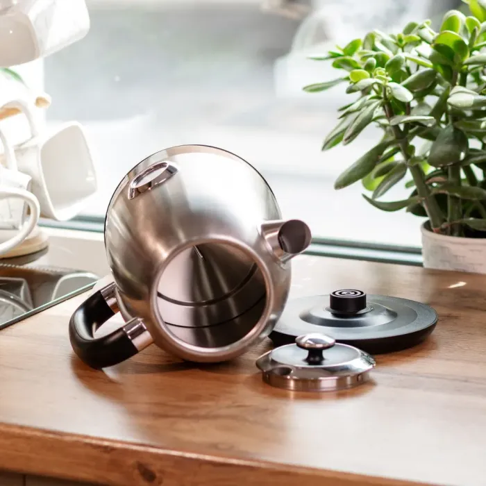 Электрочайник бесшумный из нержавеющей стали с термометром 1,7 л 2200 Вт Sokany SK-1031 (SK1031SS) - изображение 10