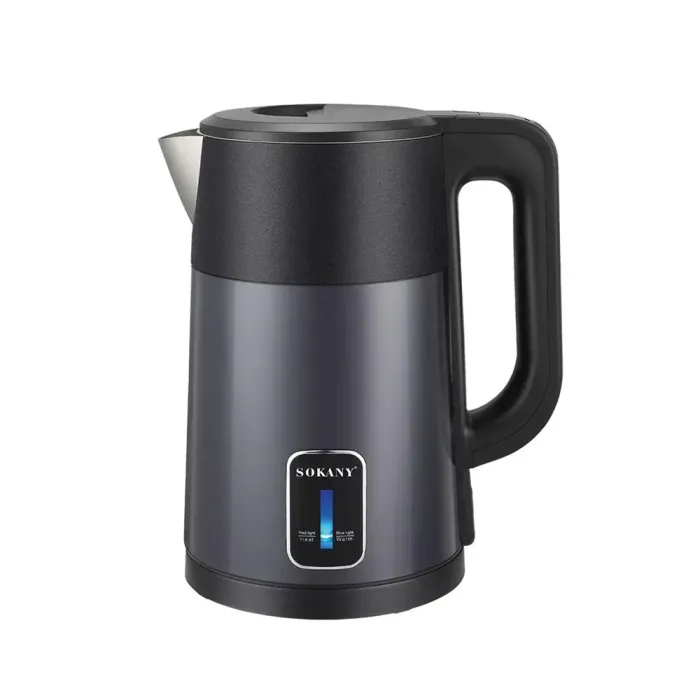 Электрочайник с автоматическим отключением 2.5 л Sokany бытовой 1500 Вт (SK-09017G) - изображение 1