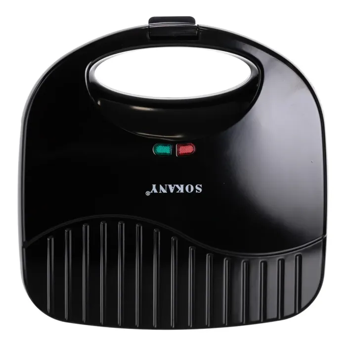 Електрогриль з антипригарним покриттям, термостатом і захистом від перегріву 750 Вт Sokany SK-116 (SK-116) - зображення 4