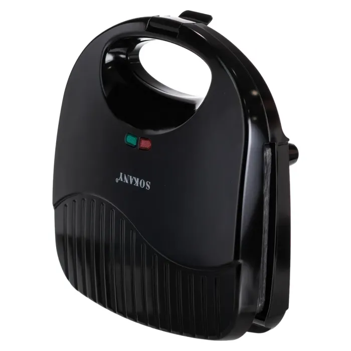 Електрогриль з антипригарним покриттям, термостатом і захистом від перегріву 750 Вт Sokany SK-116 (SK-116) - зображення 5