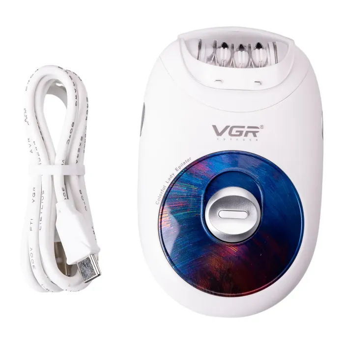 Епілятор жіночий електричний VGR 2 швидкості HPV706P (HPV706P) - зображення 4