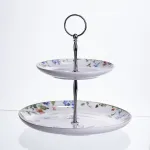 Етажерка Garden Rabbits порцелянова для фруктів та десертів 23*24 см HP-7323-6 (HP-7323-6)