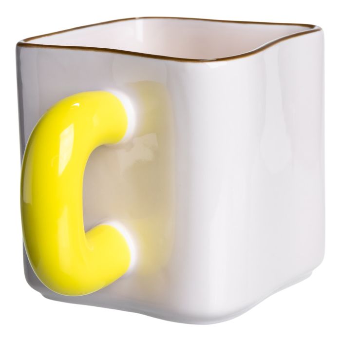 Порцелянова чашка "Губка Боб" з магнітним декором 500 мл, Кружка дитяча чашка із порцеляни на подарунок FM-12Y (FM-12Y) - изображение 3