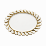 Порцелянове блюдо Tiffany овальне сервірувальне 41х27 см ML2028 (ML2028)