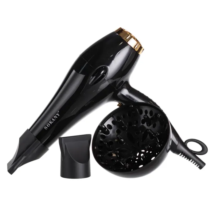 Фен для волосся Sokany SK-2213 з дифузором та концентратором 2600 Вт (SK-2213) - изображение 1