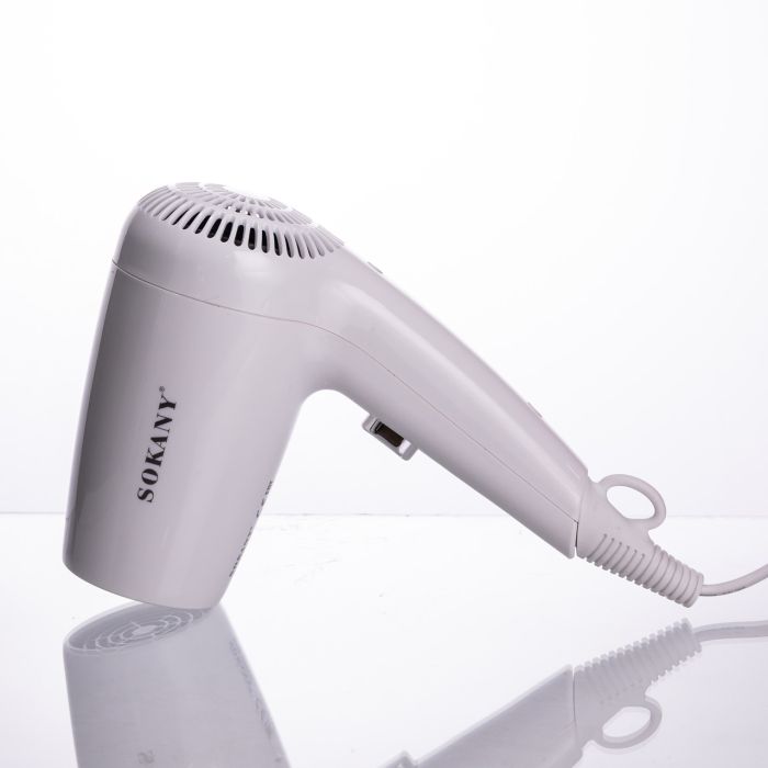 Фен настінний для сушіння волосся побутовий фен для укладання компактний потужний 1200 Вт SK-CF-2217 (SK-CF-2217) - изображение 4