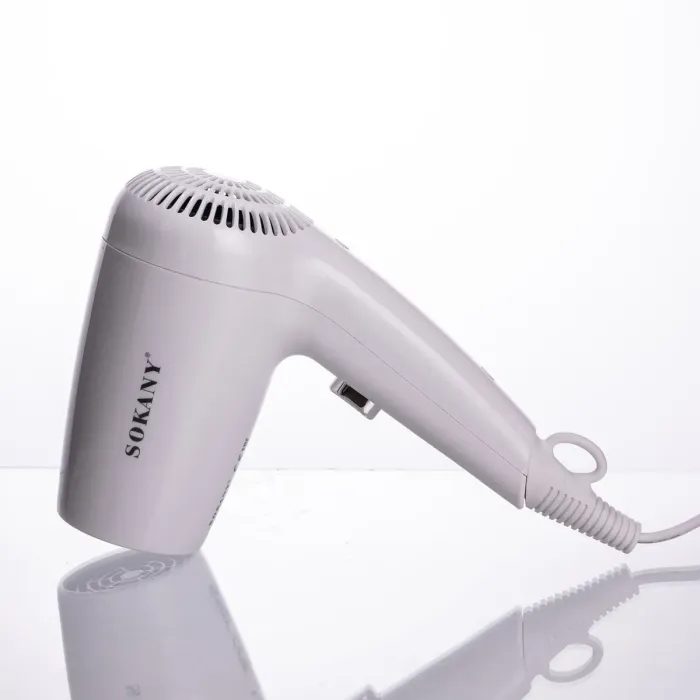 Фен настінний для сушіння волосся побутовий фен для укладання компактний потужний 1200 Вт SK-CF-2217 (SK-CF-2217) - зображення 4