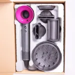 Фен стайлер для волосся 5 в 1 Supersonic Premium 1600Вт 5 насадок 3 режими швидкості з іонізацією Рожевий PH770P (PH770P)