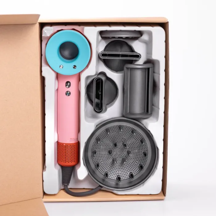 Фен стайлер для волосся 5 в 1 Supersonic Premium 1600 Вт 5 насадок 3 режими швидкості Рожевий PH770PBL (PH770PBL) - изображение 5