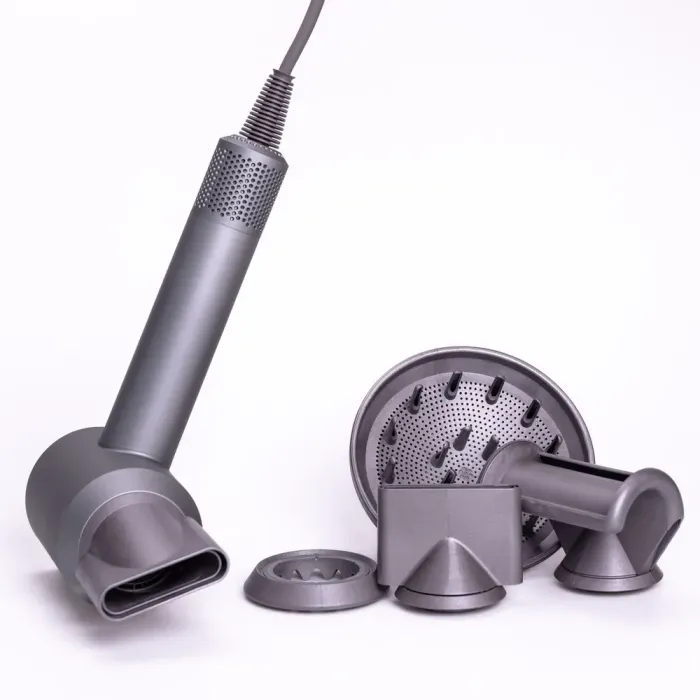 Фен стайлер для волосся 5 в 1 Supersonic Premium 1600 Вт 5 насадок 3 режими швидкості Сірий PH770G (PH770G) - изображение 2