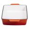 Форма для запікання чавунна 3 л, помаранчевий Yiwu HP-FLG-16 ORANGE (HP-FLG-16 ORANGE)