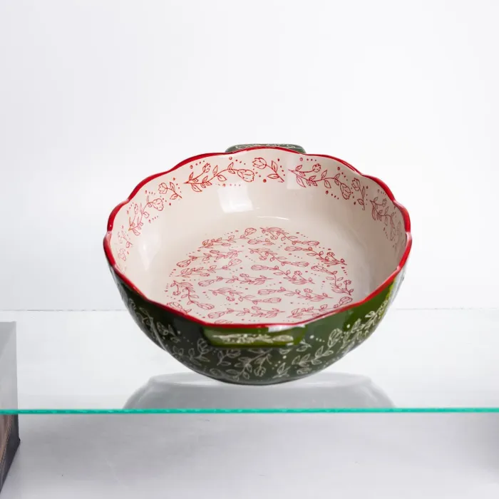 Форма для запікання та сервірування Vintage Овальна з ручками HM04-14 (HM04-14) - зображення 2