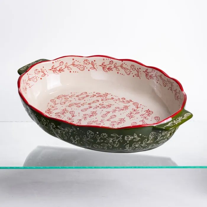 Форма для запікання та сервірування Vintage Овальна з ручками HM04-14 (HM04-14) - зображення 5