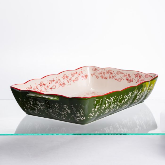 Форма для запікання та сервірування Vintage Прямокутна з ручками HM05-12 (HM05-12) - изображение 4