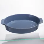Форма для запікання овальна 36×22,5×7 (см) 2 літри Блакитна S1288 (S1288)
