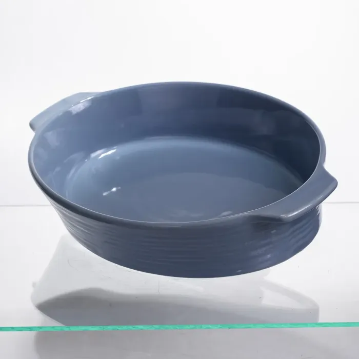 Форма для запікання овальна 36×22,5×7 (см) 2 літри Блакитна S1288 (S1288) - зображення 3