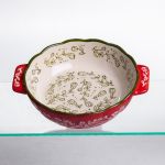 Форма для запікання Vintage Ø17 (см) кругла форма для випікання в духовці з ручками Червона HM04-05 (HM04-05)