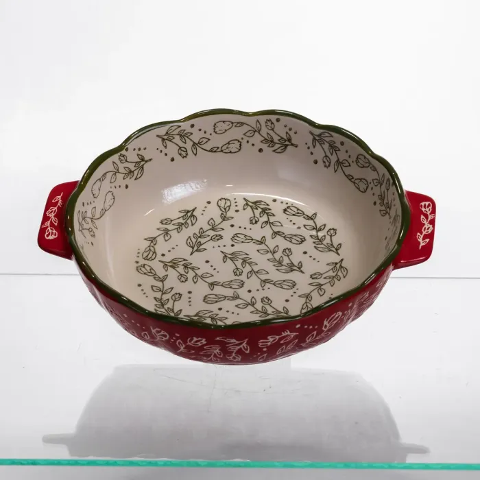 Форма для запікання Vintage Ø20 (см) кругла з ручками Червона HM04-06 (HM04-06) - зображення 1