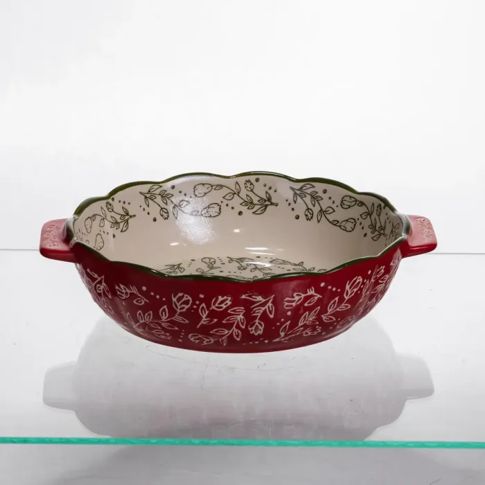 Форма для запікання Vintage Ø20 (см) кругла з ручками Червона HM04-06 (HM04-06) - зображення 2