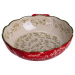 Форма для запікання Vintage Ø25 (см) кругла з ручками Червона HM04-07 (HM04-07)