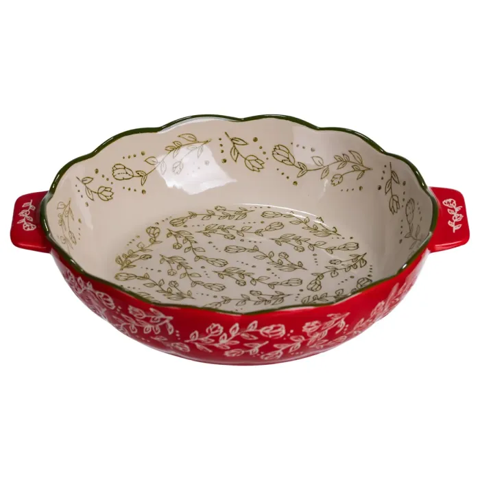 Форма для запікання Vintage Ø25 (см) кругла з ручками Червона HM04-07 (HM04-07) - изображение 4