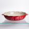 Форма для запікання Vintage Ø30 (см) кругла форма для випікання в духовці з ручками Червона HM04-08 (HM04-08)