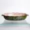 Форма для запікання Vintage 35×22×5 (см) овальна з ручками Зелена HM05-03 (HM05-03)