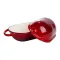 Форма-жаровня для хліба чавунна емальована 1,4 л, червоний Yiwu HP-FLG-23 RED (HP-FLG-23 RED)