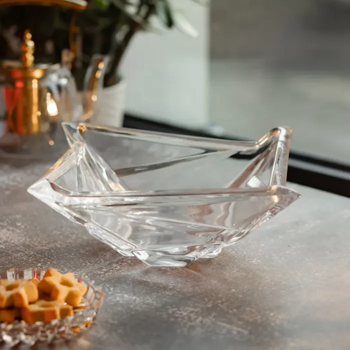 Салатниця скляна 21,5х21,5 см (HP-YH-47) - зображення 5