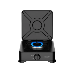 Газова плита настільна на 1 конфорку Sokany SK07005 під балонний газ Чорна (SK07005)