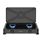 Газова плита настільна на 2 конфорки міні газова плита для дачі під балон Sokany (SK-07004)