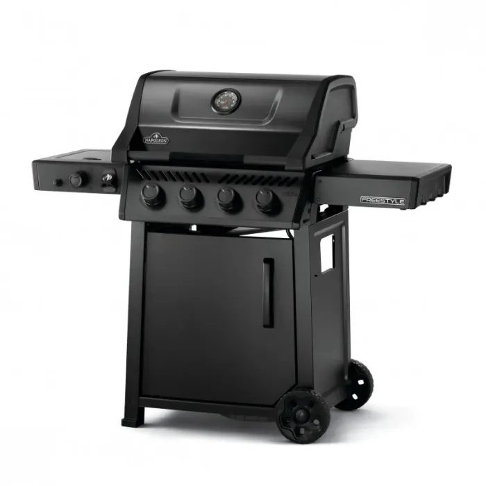 Газовый гриль Freestyle 425 с боковой конфоркой Sizzle Zone и дверкой, черный мат F425DSIBPK-RU-PHM - изображение 1