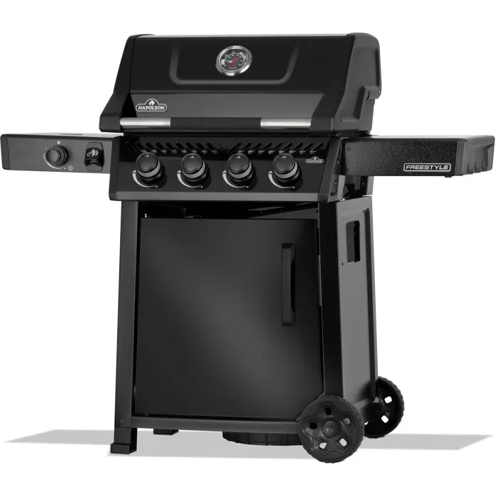 Газовий гриль Napoleon Freestyle 425 з бічним пальником чорний F425DSBPK-1-UA - зображення 3