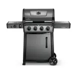 Газовый гриль Napoleon Freestyle 425 с боковой конфоркой Sizzle Zone и дверкой, графитовый F425DSIBPGT-RC