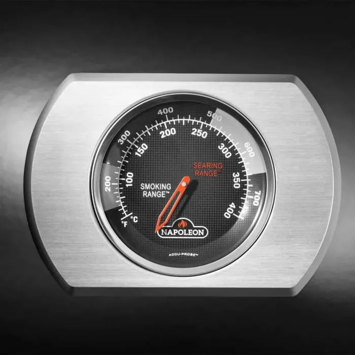 Газовий гриль Napoleon Rogue 425R з бічним пальником Sizzle Zone та вертілем, чорний RB425RSBPK-2-UA-R - зображення 10