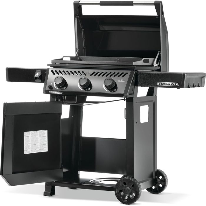 Газовий гриль-планча Napoleon Freestyle 24 чорний F24DFTPK-UA - зображення 12
