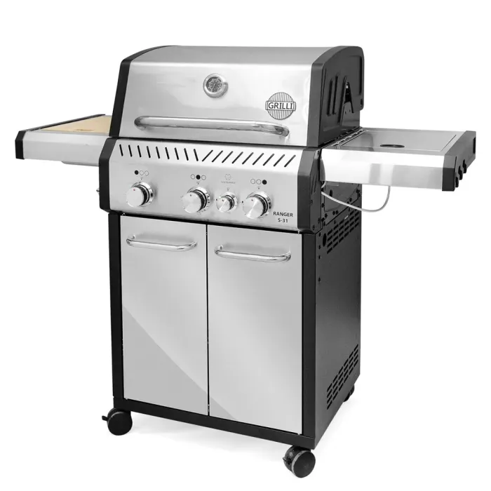 Газовий гриль Ranger 31 + набір необхідних аксесуарів GRILLI 777243-set - изображение 3