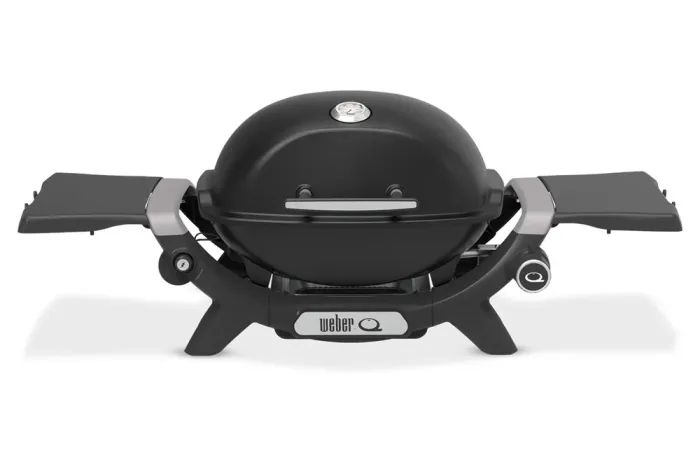 Газовый гриль Weber Q1200N Black с боковыми столиками 1501070 - изображение 1
