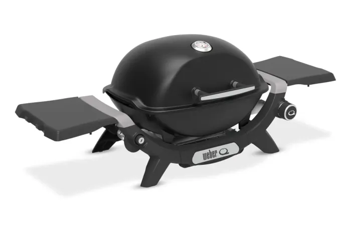 Газовый гриль Weber Q1200N Black с боковыми столиками 1501070 - изображение 2