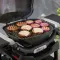 Газовый гриль Weber Q1200N Black с боковыми столиками на подставке 1501085