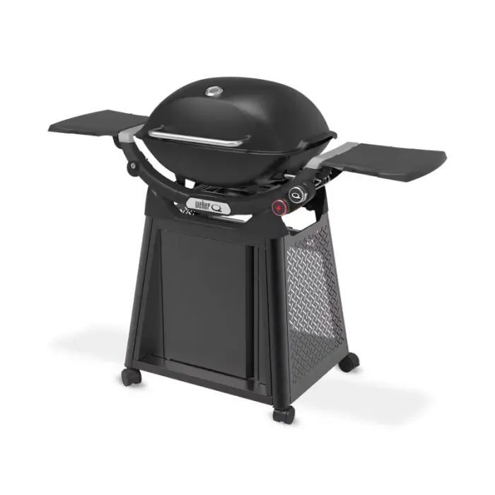 Газовый гриль Weber Q3200N с боковыми столиками на тележке Premium 1501126 - изображение 3