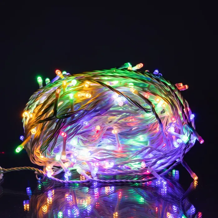 Гірлянда Нитка вулична 30 м 300 LED білий провід Мультиколір CF300L30MWML (CF300L30MWML) - изображение 2