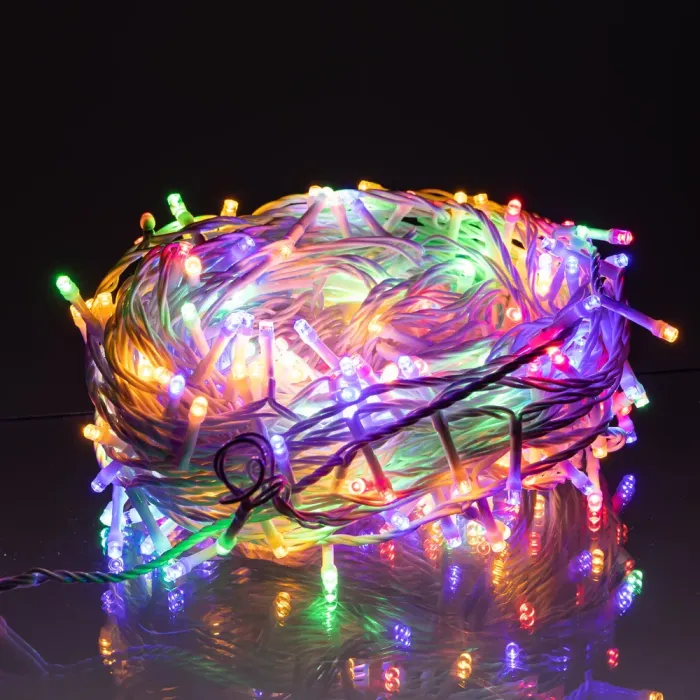 Гірлянда Нитка вулична 30 м 300 LED білий провід Мультиколір CF300L30MWML (CF300L30MWML) - изображение 3