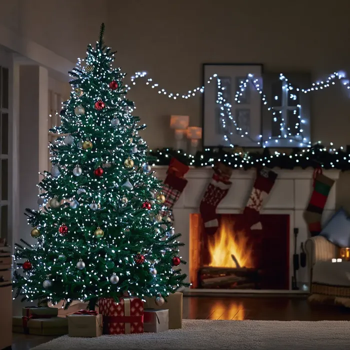 Гірлянда Нитка вулична 30 (м) 300 LED чорний провід Білий CF300L30MBW (CF300L30MBW) - изображение 2